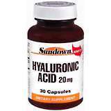 Sundown Hyaluronic Acid 20 mg Capsules - 30 CP