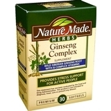 Nature Made Ginseng Complex Softgels - 30 Caplets