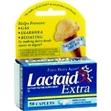 Lactaid Dietary Supplement, Extra Strength, Caplets  - 50ea