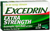 Excedrin Pain Reliever, Extra Strength, Geltabs  - 24ea