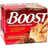Boost Nutritional Energy Drink, Chocolate Mocha  - 4ea