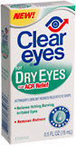 Clear Eyes For Dry Eyes Drops Plus ACR Relief  -  0.5 OZ