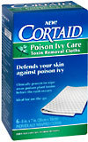 CORTAID Poison Ivy Care Toxin Removal Cloths  -  6 EA
