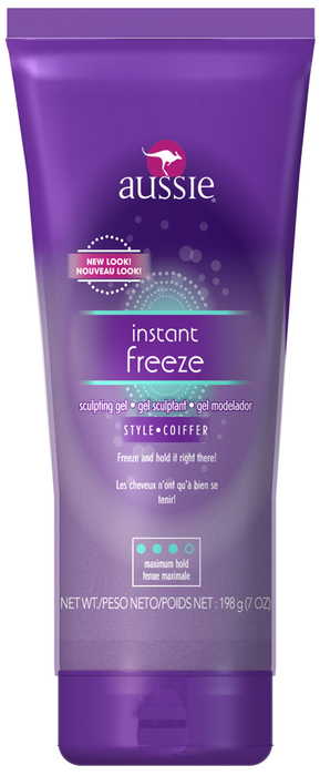 Aussie Instant Freeze Sculpting Hair Gel, 7 Oz 