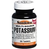 Sundown Potassium Tablets - 90 Tab