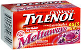 Tylenol Acetaminophen for Ages 2-11, Stage 3, 80 mg, Grape Flavor, Soft-Chews, Chewable Tablets  - 30ea