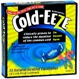 Cold-Eeze Lozenges Menthol - 18 Each