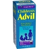 Advil Ibuprofen Oral Suspension for Ages 2-11 Years, 100 mg Teaspoon, Grape  - 2oz
