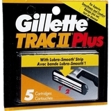 Gillette Trac II Plus Cartridges 5-Pack - 5 Each