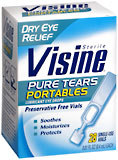 Visine Tears Single-Use Containers 28X.01 Pack - 0.28 Ounces
