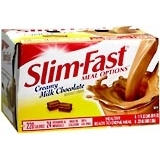 Slim-Fast Liquid 6-Pack Creamy Milk Chocolate 4X6X11 Pack - 66 Ounces