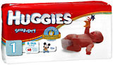Huggies Ultratrim Diapers Unisex Step 1 8-14 LBS 4X40 Pack - 40 Each