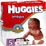 Huggies Ultratrim Diapers Unisex Step 5 27 LBS and Over 4X22 Pack - 22 Each