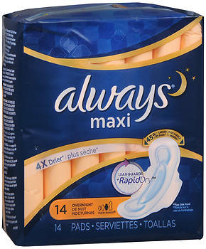 Maxi Pads (14-pack)