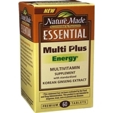 Nature Made Multi Plus Tablets Energy - 60 TB