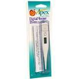Apex Thermometer Digital Beeper - 1 EA