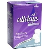 Always Alldays Pantiliners Breathable Odor-Absorbing Regular 12X36 Pack - 36 Each