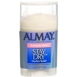 Almay Stay Dry Anti-Perspirant Deodorant Hydro Solid Powder Fresh - 1.5 OZ