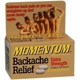 Momentum Backache Caplets - 48 CP