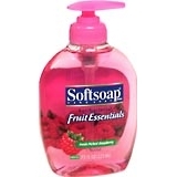 Softsoap Fruit Essentials Hand Soap Antibacterial Fresh Picked Raspberry - 7.5 Ounces