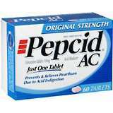 Pepcid AC Acid Reducer, Tablets  - 60ea