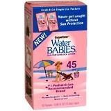 Coppertone Water Babies Lotion Single Use Packets SPF 45 12X0.45 Pack - 5.4 Ounces