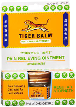 Tiger Balm Regular Strength - 0.63 OZ