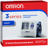 Omron Blood Pressure Monitor Portable Wrist HEM629 - 1 EA
