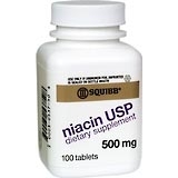 Squibb Niacin Tablets - 100 Tablets