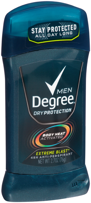 Degree Anti-Perspirant Deodorant Invisible Solid Extreme Blast - 2.7 OZ