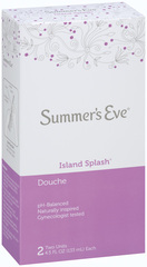 Summer's Eve Douche Twin Island Splash 2X4.5 Pack - 2 Each