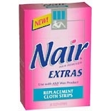 Nair Extras Replacement Cloth Strips - 12 EA