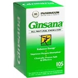 Ginsana Softgels - 105 CP