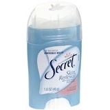 Secret Skin Renewal Anti-Perspirant Deodorant Invisible Solid Powder - 1.6 Ounces