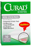 Curad Non-Stick Sterile Pads  - 10ea