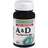 Nature's Bounty Vitamins A and D Softgels - 100 Caps image 0