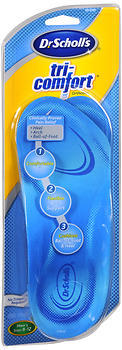Dr. Scholl's Tri-Comfort Orthotics Men's Size 8-12 - 1 Pair