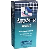 CIBA Vision Lubricant Eye Drops, Multidose Bottle  - 0.5oz
