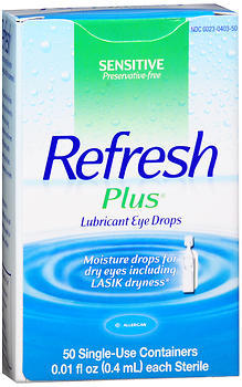 Allergan Lubricant Eye Drops  - 50ea