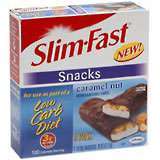 Slim-Fast Snacks Low Carb Bars 6-Pack 1-Ounce Bars Caramel Nut - 6 EA