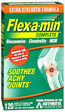 Flex-a-min Double Strength Glucosamine Chondroitin Plus Hyaluronic Acid and MSM - 120 Tablets