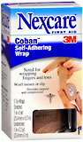 3M Nexcare Coban Self-Adherent Wrap 1"" X 5 Yards - 5 YD