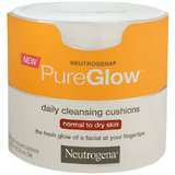 Neutrogena PureGlow Cleansing Cushions Normal to Dry Skin - 24 EA