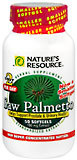 Nature's Resource Saw Palmetto 80 mg Capsules - 50 Tablets