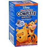 Disney Multivitamins Complete Chewable Tablets Winnie The Pooh - 60 TB