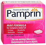 Pamprin Max Caplets Maximum Strength - 24 CP