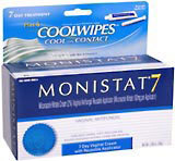 MONISTAT 7 Combination Pack With Coolwipes  -  7 EA