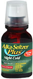 Alka-Seltzer Plus Night Cold Liquid Berry Flavor  -  6 OZ