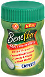 Benefiber Caplets Plus B Vitamins and Folic Acid  -  60 Caplets