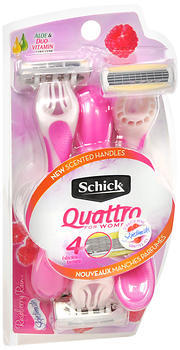 Schick Quattro For Women Disposable Razors - 3 EA